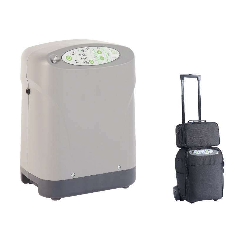 CCHAYE Concentrateur d'oxygène portable - Concentrateur d'oxygène - 93 % -  Purificateur d'air de haute pureté pour la maison avec atomisation + anion