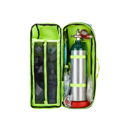 Sac d'urgence G3+ Tidal rouge + module oxygène StatPacks Teamalex Medical